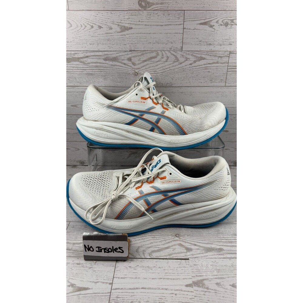 Asics Gel Cumulus 28 1011C143 White 11D Women Sneakers Athletic Running Shoes#25